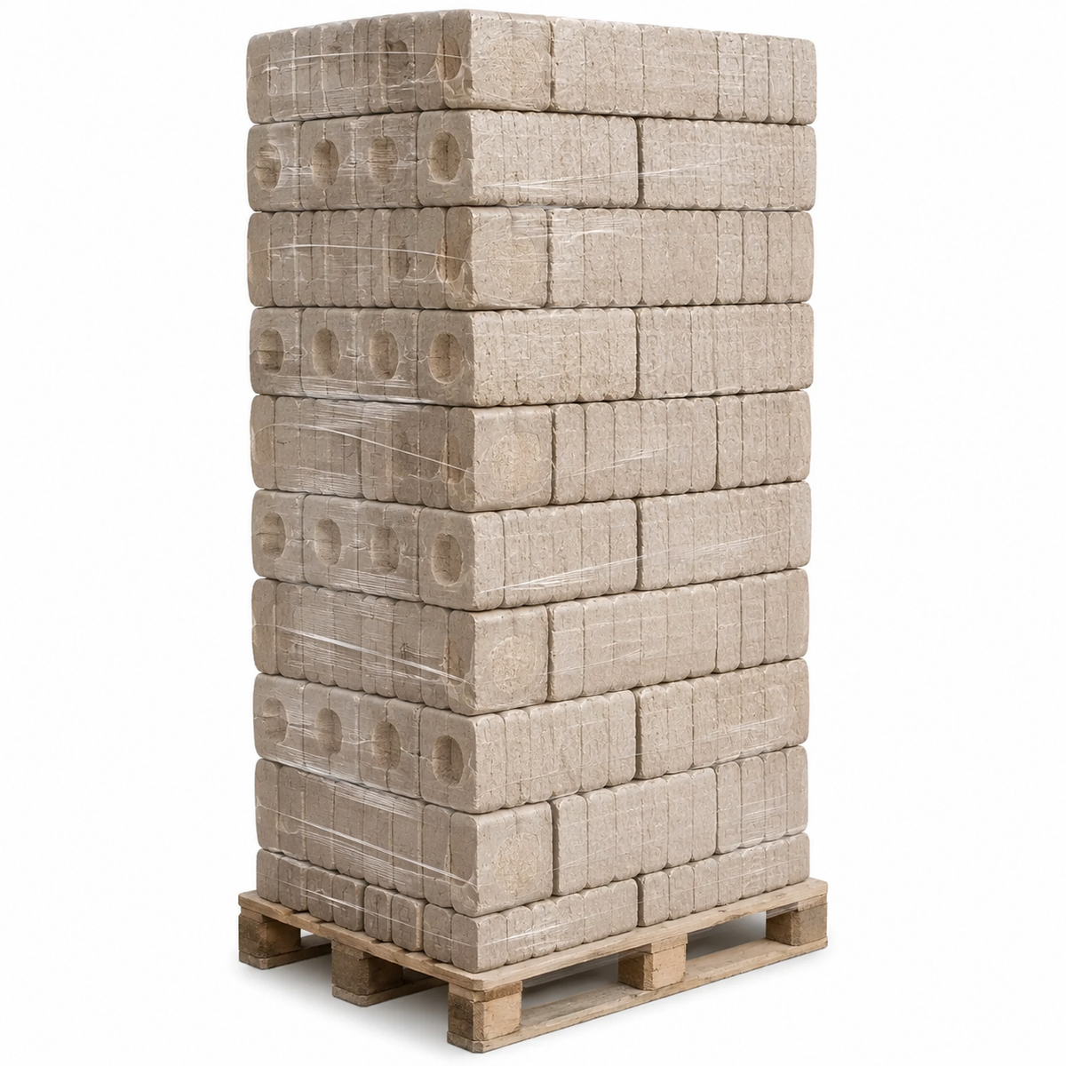 Holzbriketts RUF 300 kg – 30 × 10 kg | Hoher Heizwert & Lang anhaltende Wärme